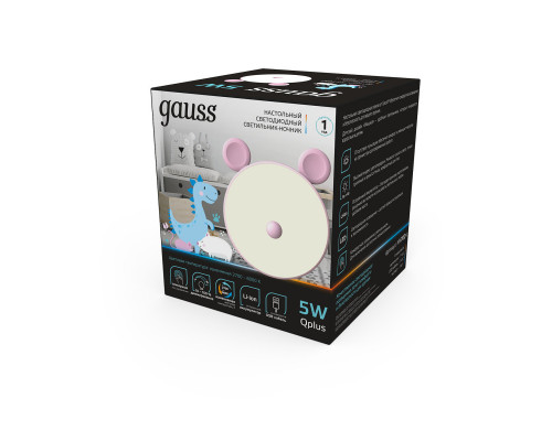 Дополнительное фото Лампа настольная Gauss Qplus NN7024: Купить в Интернет магазин освещения GCSVET.RU