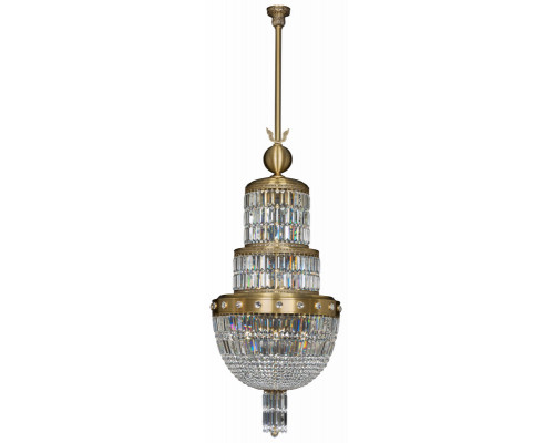 Основное фото Люстра потолочная Kutek SIENNA-CRYSTAL SWAROVSKI SIE-ZWD-1(P)600: Купить в Интернет магазин освещения GCSVET.RU