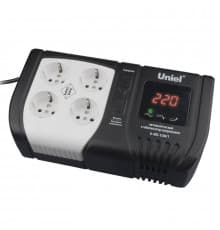 Стабилизатор напряжения Expert (09623) Uniel 1500ВА U-ARS-1500/1