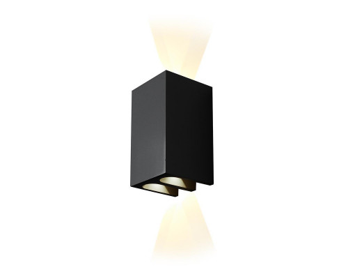 Основное фото Светильник настенный LED iLedex Double ZD8160-12W BK: Купить в Интернет магазин освещения GCSVET.RU