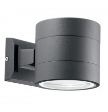 Светильник настенный для улицы Ideal Lux Snif Round AP1 Antracite 061467