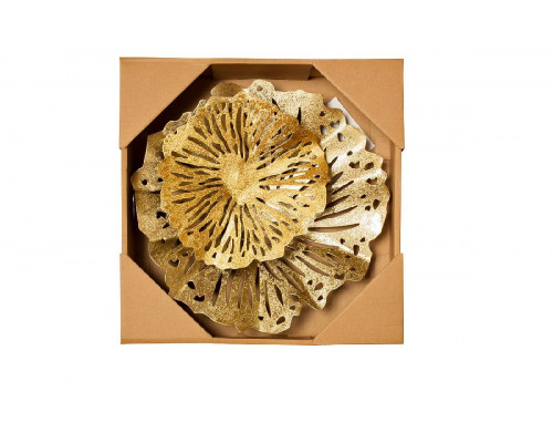 Дополнительное фото Декор настенный Цветок Garda Decor 37SM-1853: Купить в Интернет магазин освещения GCSVET.RU