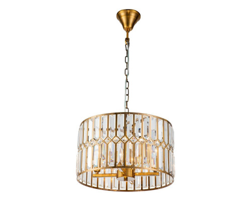 Дополнительное фото Люстра подвесная iLamp Triumph 6122-420 Brass: Купить в Интернет магазин освещения GCSVET.RU