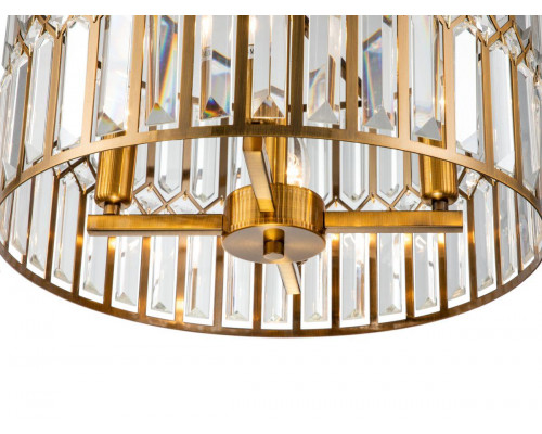Дополнительное фото Люстра подвесная iLamp Triumph 6122-420 Brass: Купить в Интернет магазин освещения GCSVET.RU