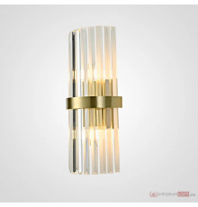 Настенный светильник ImperiumLoft Clear Glass Gold metal Wall Lamp 147727-22
