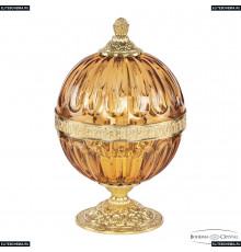 Лампа настольная Bohemia Ivele Crystal 5680L/17 G Amber/M-1H