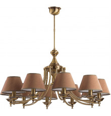 Люстра потолочная Kutek San Marino Lampshade SAN-ZW-10(P/A)CR