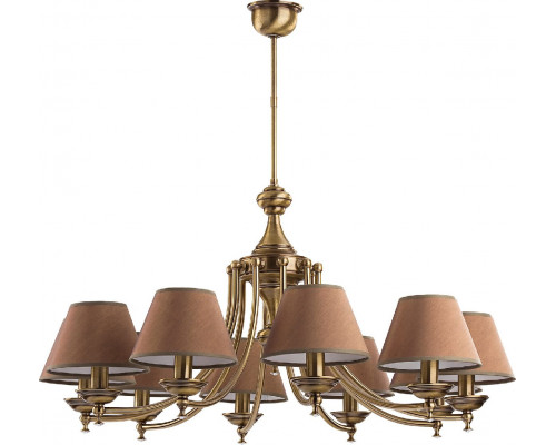 Основное фото Люстра потолочная Kutek San Marino Lampshade SAN-ZW-10(P/A)CR: Купить в Интернет магазин освещения GCSVET.RU