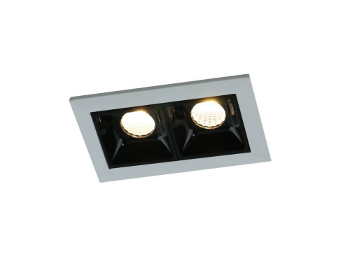 Основное фото Светильник встраиваемый LED Arte Lamp Grill A3153PL-2BK: Купить в Интернет магазин освещения GCSVET.RU
