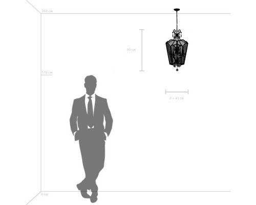 Дополнительное фото Люстра подвесная Lightstar Castello 744157: Купить в Интернет магазин освещения GCSVET.RU