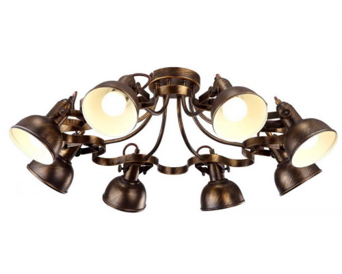 Основное фото Люстра потолочная Arte Lamp Martin A5216PL-8BR: Купить в Интернет магазин освещения GCSVET.RU