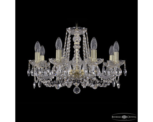 Основное фото Подвесная люстра Bohemia Ivele Crystal 1402/8/195 G: Купить в Интернет магазин освещения GCSVET.RU