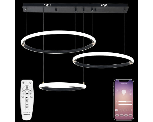 Основное фото Люстра подвесная Natali Kovaltseva Dorian LED LAMPS 81281: Купить в Интернет магазин освещения GCSVET.RU