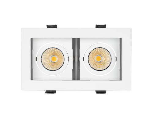 Дополнительное фото Светильник встраиваемый Arlight CL-KARDAN-S180x102-2x9W Day 024138: Купить в Интернет магазин освещения GCSVET.RU