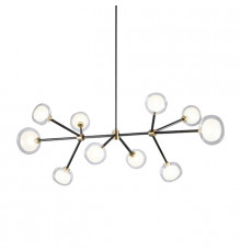 Светильник подвесной Delight Collection Nabila 10101P/10 black/gold