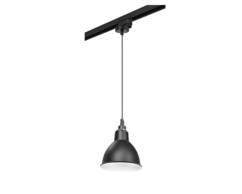 Основное фото Светильник трековый Lightstar Track 1 black L1T765017 (765017+592007): Купить в Интернет магазин освещения GCSVET.RU