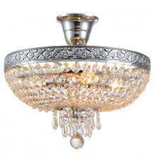 Люстра потолочная Natali Kovaltseva BAROCCO 81404/4C CHROME