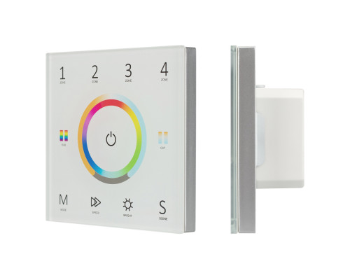 Основное фото Панель Arlight Sens Smart-P67-Multi White (230V, 4 зоны, 2.4G) 028321: Купить в Интернет магазин освещения GCSVET.RU