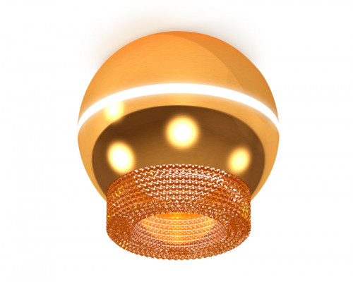 Основное фото Светильник накладной с дополнительной подсветкой Ambrella Light Techno XS1105020 (C1105, N7195): Купить в Интернет магазин освещения GCSVET.RU