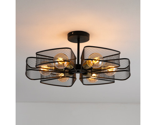 Дополнительное фото Люстра потолочная Arte Lamp Maasym A7044PL-6BK: Купить в Интернет магазин освещения GCSVET.RU