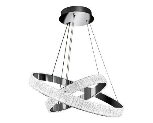 Основное фото Светильник подвесной LED iLedex Crystal ice MD7212-60A CR: Купить в Интернет магазин освещения GCSVET.RU