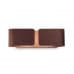 Основное фото Светильник настенный Ideal Lux Clip AP2 Small Corten 187365: Купить в Интернет магазин освещения GCSVET.RU