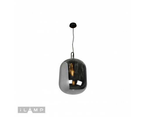 Дополнительное фото Светильник подвесной iLamp Mono 8792L/1P GR+BK: Купить в Интернет магазин освещения GCSVET.RU