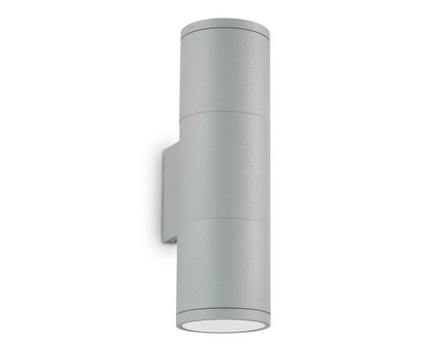 Основное фото Светильник настенный для улицы Ideal Lux Gun AP2 Small Grigio 163628: Купить в Интернет магазин освещения GCSVET.RU