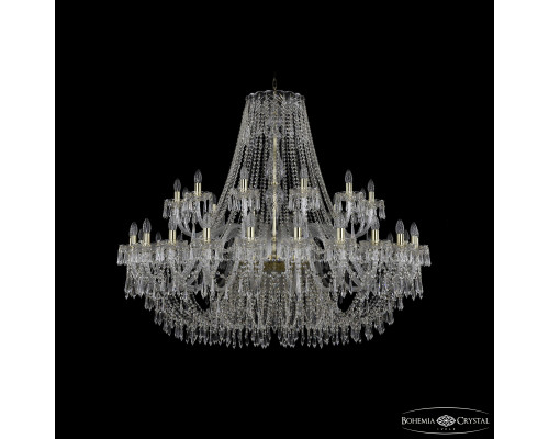 Основное фото Люстра подвесная Bohemia Ivele Crystal 1403/24+12/530 G: Купить в Интернет магазин освещения GCSVET.RU