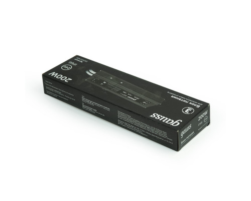 Дополнительное фото Блок питания Gauss 200Вт DC24 IP66 202022400: Купить в Интернет магазин освещения GCSVET.RU