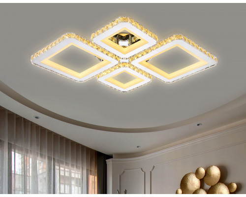 Дополнительное фото Люстра потолочная LED Ambrella Light Acrylica FA1726: Купить в Интернет магазин освещения GCSVET.RU