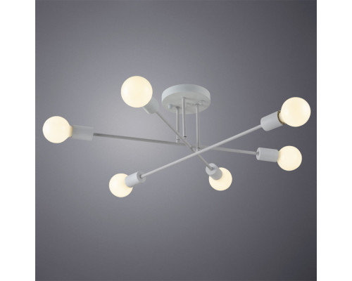 Дополнительное фото Люстра потолочная Arte Lamp Alastor A5435PL-6WH: Купить в Интернет магазин освещения GCSVET.RU