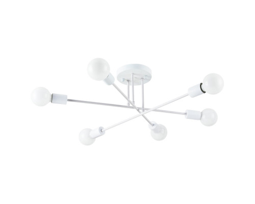 Основное фото Люстра потолочная Arte Lamp Alastor A5435PL-6WH: Купить в Интернет магазин освещения GCSVET.RU