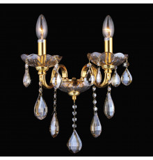Настенный светильник Natali Kovaltseva Velletri 10655/2W GOLD, BRANDY