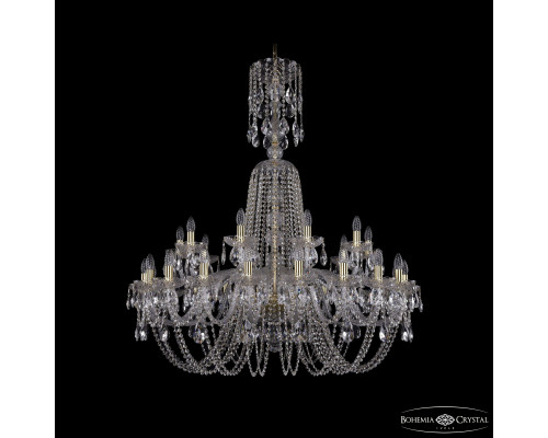 Основное фото Люстра подвесная Bohemia Ivele Crystal 1402/20+10/400/XL-130 G: Купить в Интернет магазин освещения GCSVET.RU