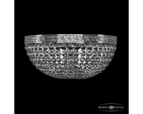 Основное фото Настенный светильник Bohemia Ivele Crystal 19111B/35IV Ni: Купить в Интернет магазин освещения GCSVET.RU