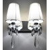 Дополнительное фото Настенный светильник Lumina Deco  Alessia LDW 1726-2W CHR: Купить в Интернет магазин освещения GCSVET.RU