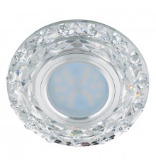 Светильник встраиваемый Fametto Luciole DLS-L130 GU5.3 Chrome/Clear