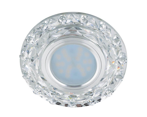 Основное фото Светильник встраиваемый Fametto Luciole DLS-L130 GU5.3 Chrome/Clear: Купить в Интернет магазин освещения GCSVET.RU