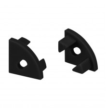 Заглушка Arlight SL-KANT-H11 BLACK c отверстием 044090