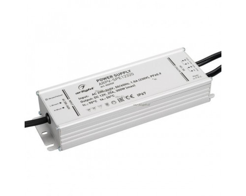 Основное фото Сетевой адаптер Arlight ARPV-LG12300-PFC-S2 (12V, 25.0A, 300W) 022929: Купить в Интернет магазин освещения GCSVET.RU