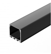 Алюминиевый профиль Arlight PLS-LOCK-H25-3000 ANOD Black 044847