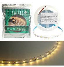 Лента светодиодная Saffit SST01 12В 6Вт/м 3000К 5м IP20 55237