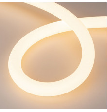 Светодиодная герметичная лента Arlight MOONLIGHT-SIDE-A336-D40mm 24V Warm2400 360deg (15 W/m, IP65, 2835, 5m, wire x1) 039321