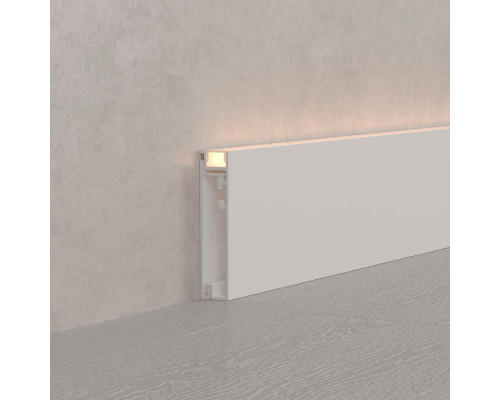 Дополнительное фото Профиль Arlight PLINTUS-H55-2000 WHITE 045445: Купить в Интернет магазин освещения GCSVET.RU