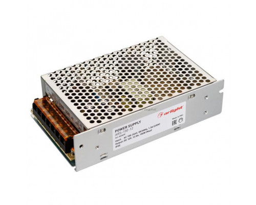 Основное фото Сетевой адаптер Arlight ARS-150-12 (12V, 12.5A, 150W) 023609: Купить в Интернет магазин освещения GCSVET.RU