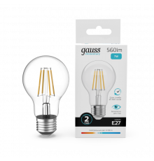 Светодиодная лампочка Gauss Filament Elementary 22227