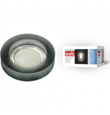 Светильник встраиваемый Fametto Luciole DLS-L110 GU5.3 CHROME/MATT BLACK UL-00000362