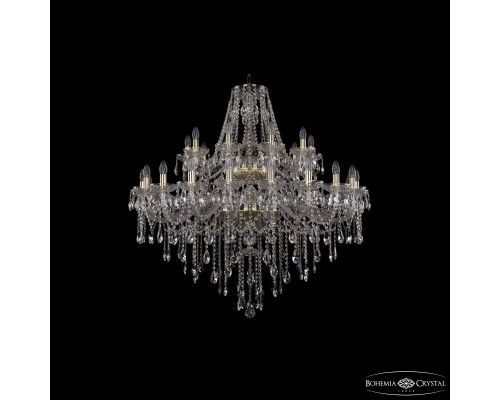 Основное фото Люстра подвесная Bohemia Ivele Crystal 1415/20+10/400/2d G: Купить в Интернет магазин освещения GCSVET.RU