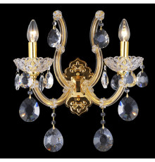 Настенный светильник Natali Kovaltseva Milano 10651/2W GOLD, CLEAR